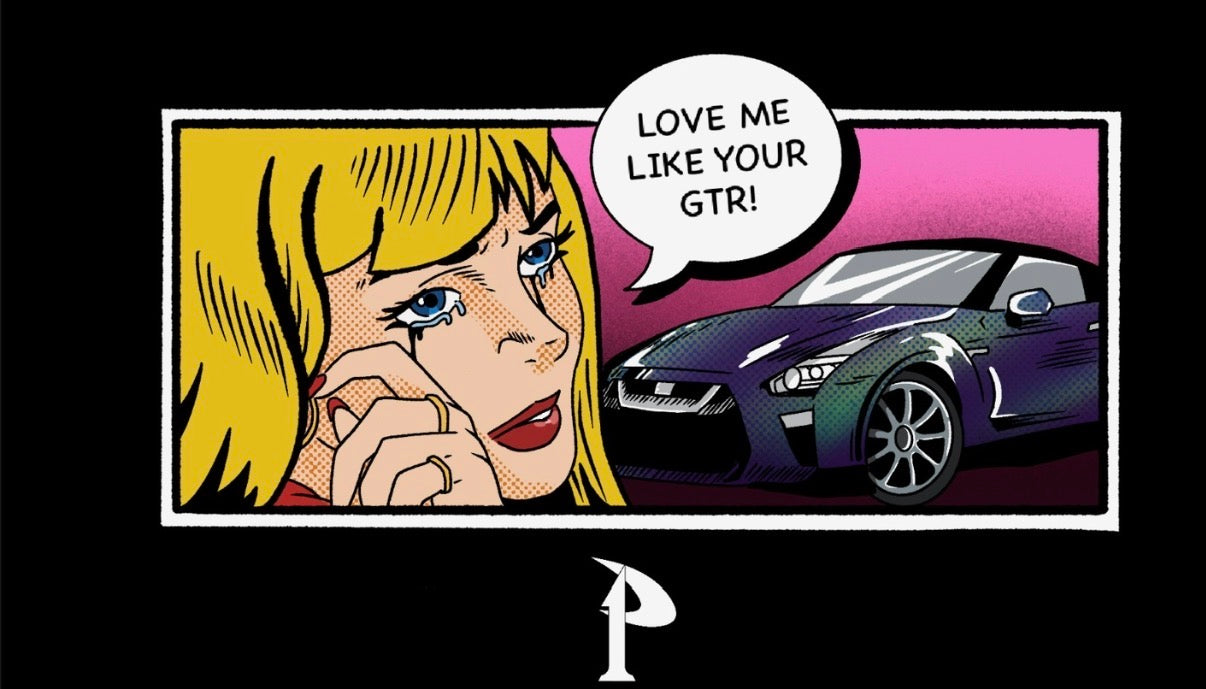 LOVE ME LIKE YOUR GTR (SMILE SHIRT)