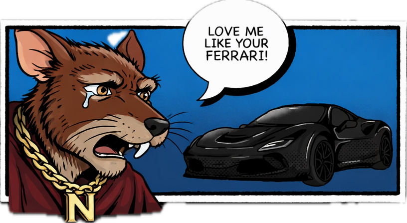 LOVE ME LIKE YOUR FERRARI