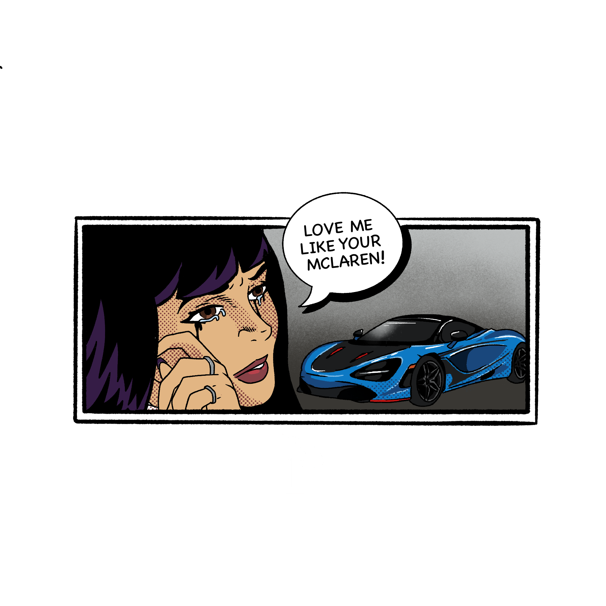 LOVE ME LIKE YOUR MCLAREN